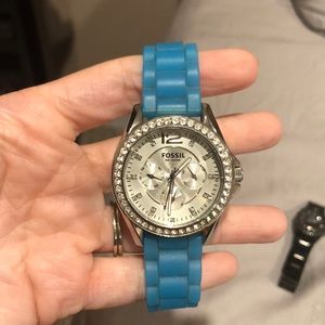 Gummy fossil watch